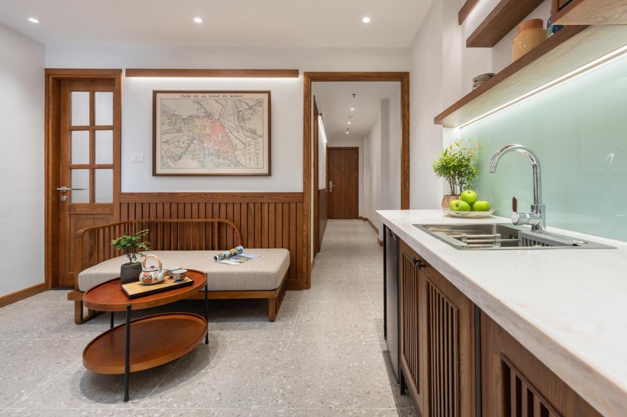 Le Parfum Apartment And Hotel Hanoi Buitenkant foto